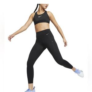 WOMENS NIKE GO W/ InfinaLock6 Pockets- New w/Tags -Black - Size S -MSRP $110